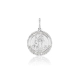 Three Graces and Blessings Medallions Necklace - 32"