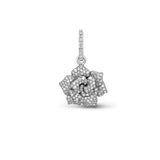 Diamond Mini Rose Pendant