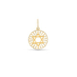 Diamond Star of David Pendant - Benefiting MDA Israel