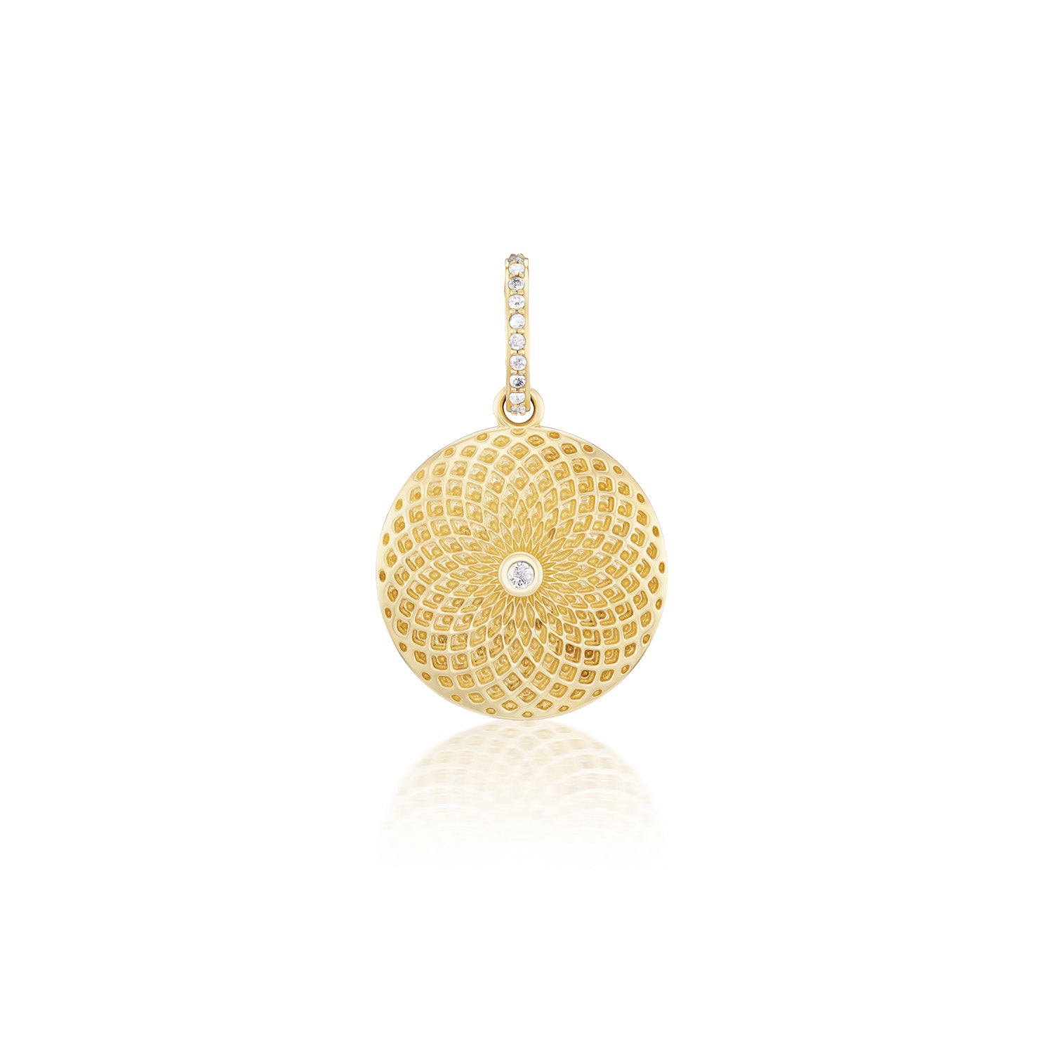 14k Flow & Light Diamond Necklace - 18"