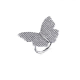 Butterfly Diamond Statement Ring