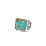 Men's Mr. LOWE Sonoran Turquoise Star Ring