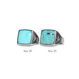 Men's Mr. LOWE Sonoran Turquoise Star Ring