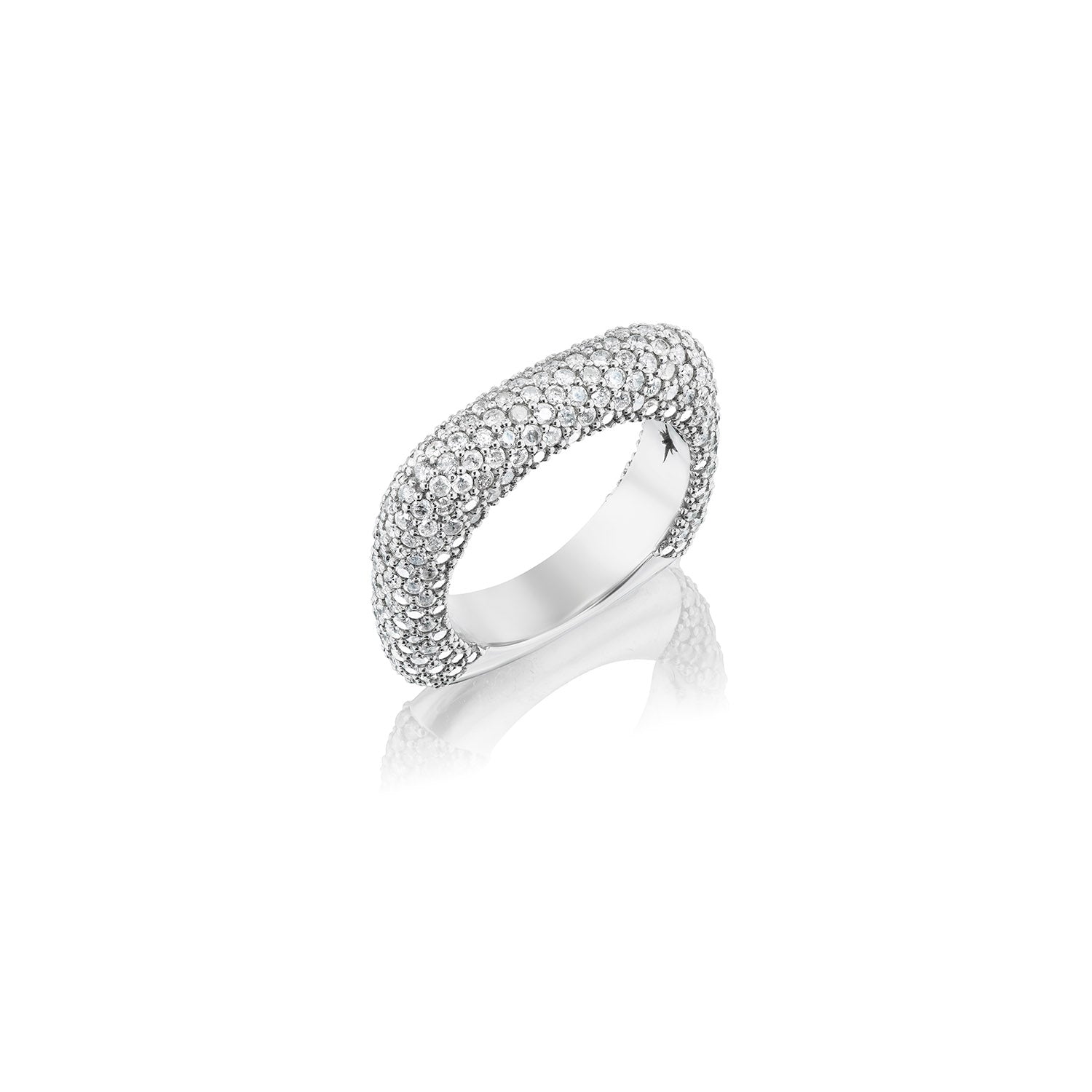 Square Diamond Ring