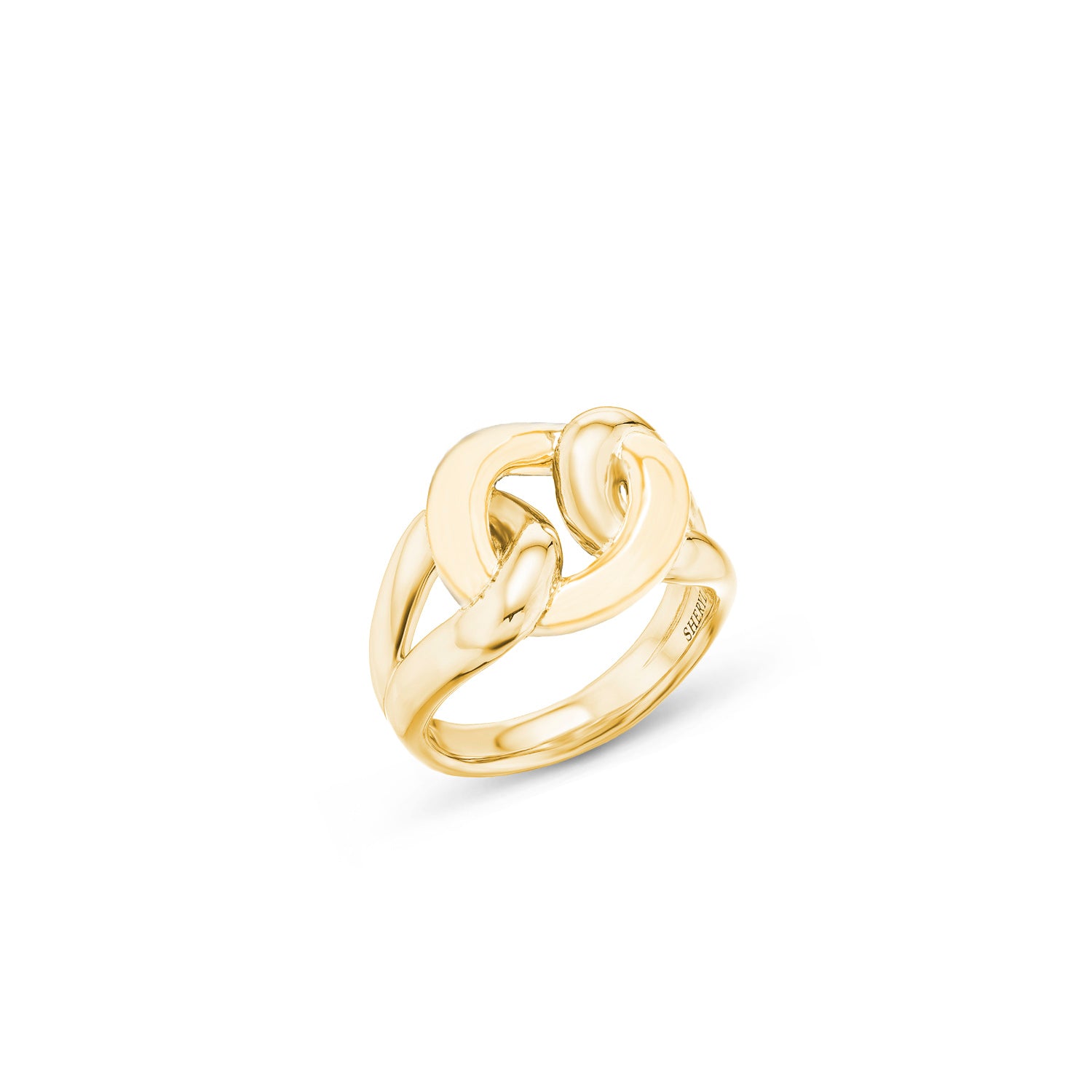 14K Solid Gold Love Knot Ring – Sheryl Lowe