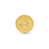 14k Guardian Angel Signet Ring