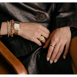 14k Guardian Angel Signet Ring