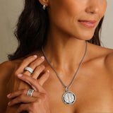 Diamond ID Curb Chain Ring