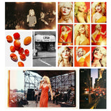 The Blondie Stack - 14k Dark Carnelian, Sunstone & Mexican Opal Bracelets - One of a Kind