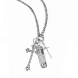 Diamond Venetian Cross Pendant