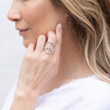 Pure Peace Diamond Ring
