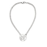 Diamond "New Growth" Pendant Necklace - 17"